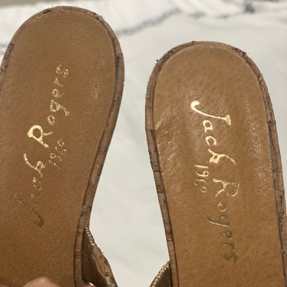Jack Rogers cork wedges size 7 - Picture 3 of 6